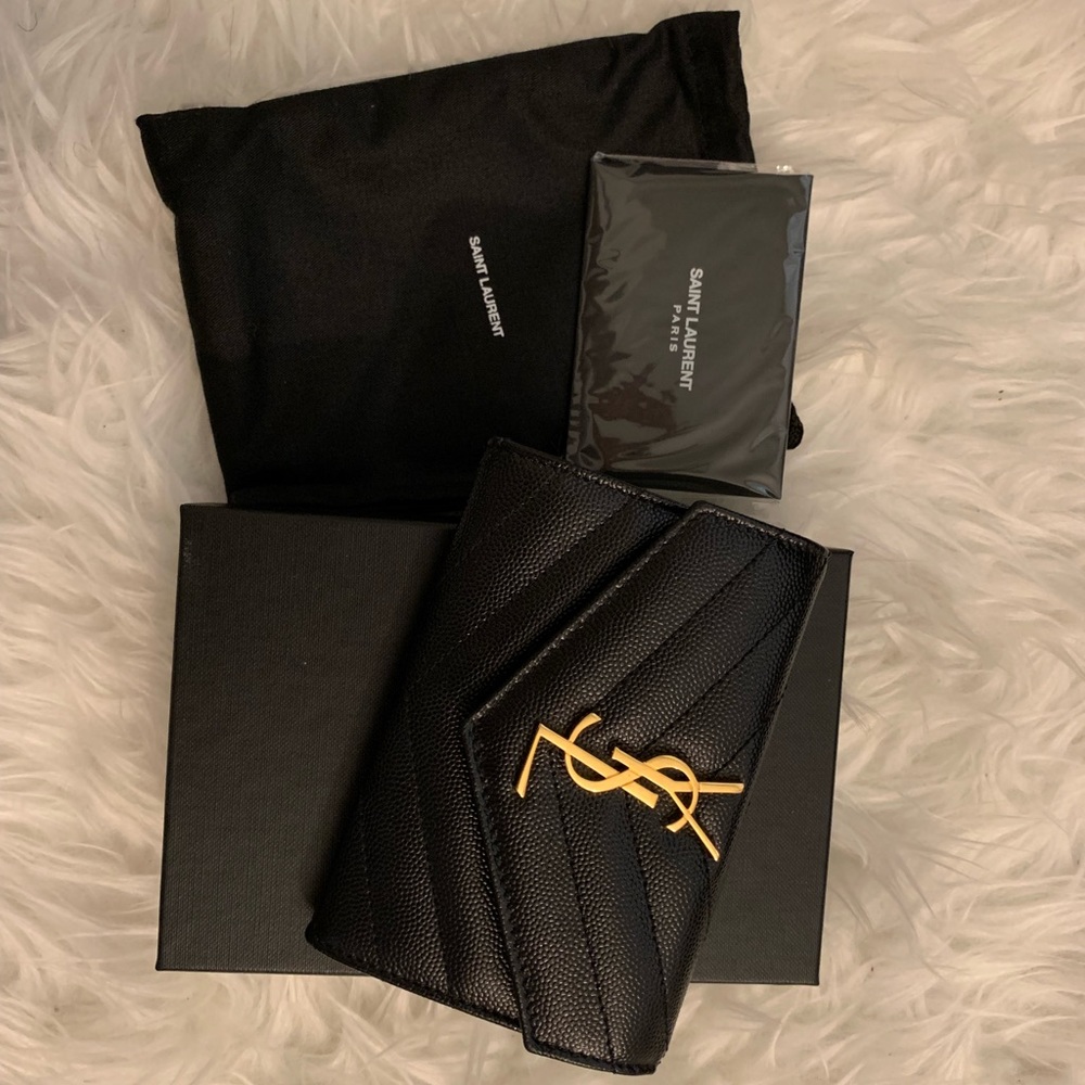 Saint Laurent card wallet—SOLD
